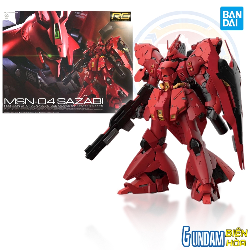 Mô hình lắp ráp Gundam RG 1/144 SAZABI