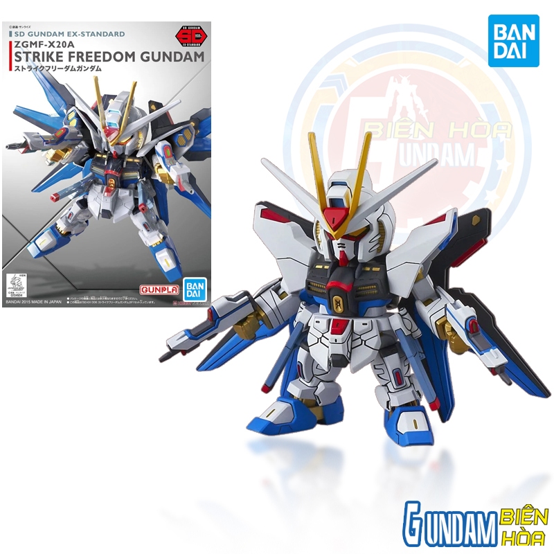 Mô hình lắp ráp gundam SD EX STRIKE FREEDOM