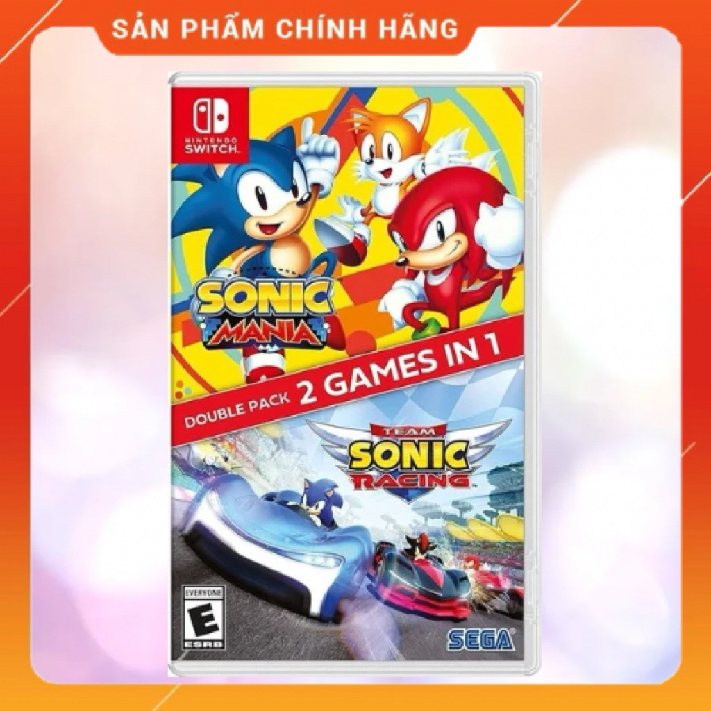 Băng game Nintendo Switch Sonic Mania và Sonic Racing