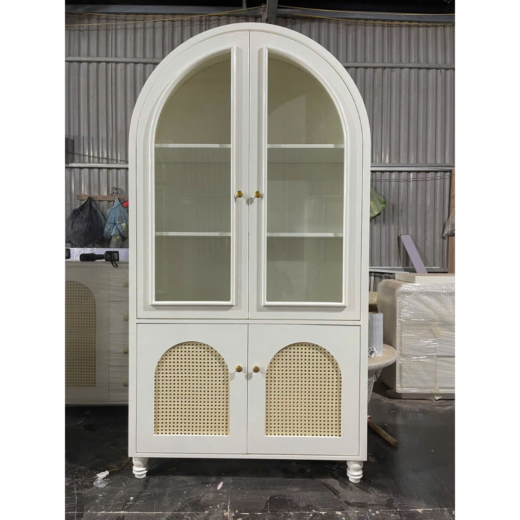 Kệ tủ trưng bày sản phẩm, decor trang trí cửa hàng, tiệm nails - spa, thẩm mỹ viện...