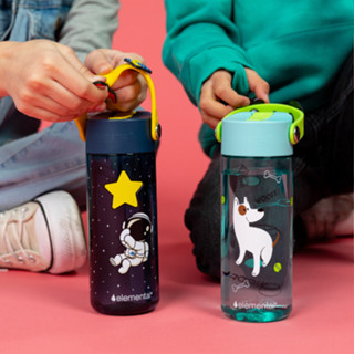   Elemental chính hãng - Thương hiệu Mỹ  Bình nước Elemental Tritan 530ml dây đeo Charm 100% an toàn 