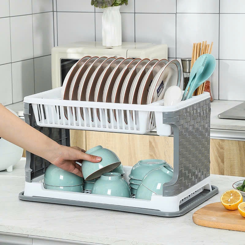 Kệ úp Chén, bát, kệ nhựa Có khay