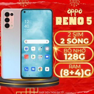  Điện thoại OPPO RENO 5  8G 128gb  điện thoại chính hãng giá rẻ bảo hành 6 tháng! 