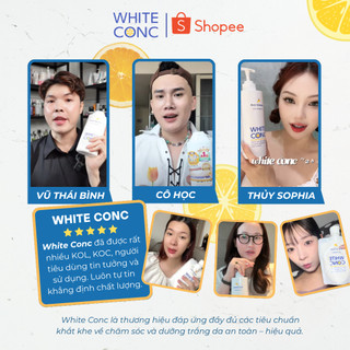 Sữa tắm trắng da toàn thân Body Vitamin C White Conc Nhật Bản 150ml/360ml/600ml