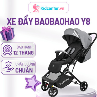 Xe Đẩy Hai Chiều Cho Bé Baobaohao Y8, Xe Đẩy Gấp Gọn Kèm Bánh Xe Xoay 360 Tiện Lợi - Kidcenter