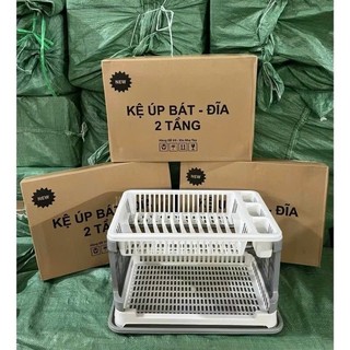 Kệ úp Chén, bát, kệ nhựa Có khay