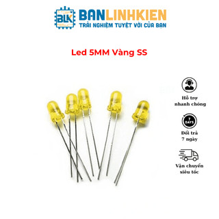Combo 30 Chiếc Led 5mm Vàng Siêu   BANLINHKIEN
