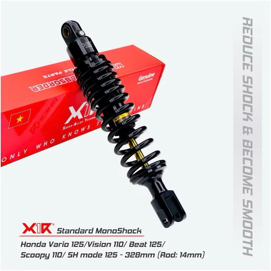 Phuộc Daytona x1r gắn Vario Vario125 Vario150 Shmode Vision Lead Click - chính hãng x1r