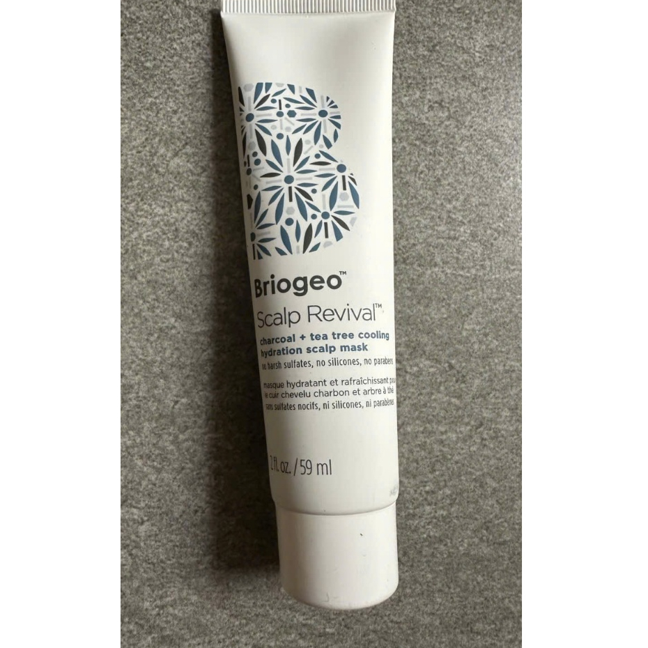 Mặt nạ dưỡng tóc  Briogeo  Scalp Revival™ Charcoal + Tea Tree Cooling Hydration Mask for Dry, Itchy 