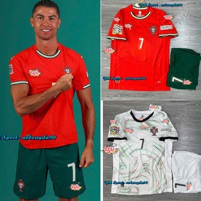 Áo Bóng Đá RONALDO Bồ Đào Nha 25/26 - Bản Fan Thái Chuẩn thi đấu