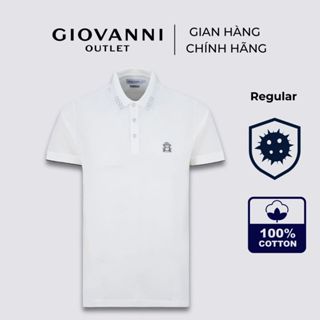 Áo Polo Nam Cộc Tay GIOVANNI Chất liệu 100% Cotton Double Mercerized Dáng Regular GPL0149-1