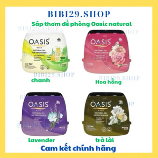 Combo 3 Sáp Thơm Phòng Oasis AMI Hộp 200g - Khử Mùi Tự Nhiên Và Lưu Hương Dịu Nhẹ 