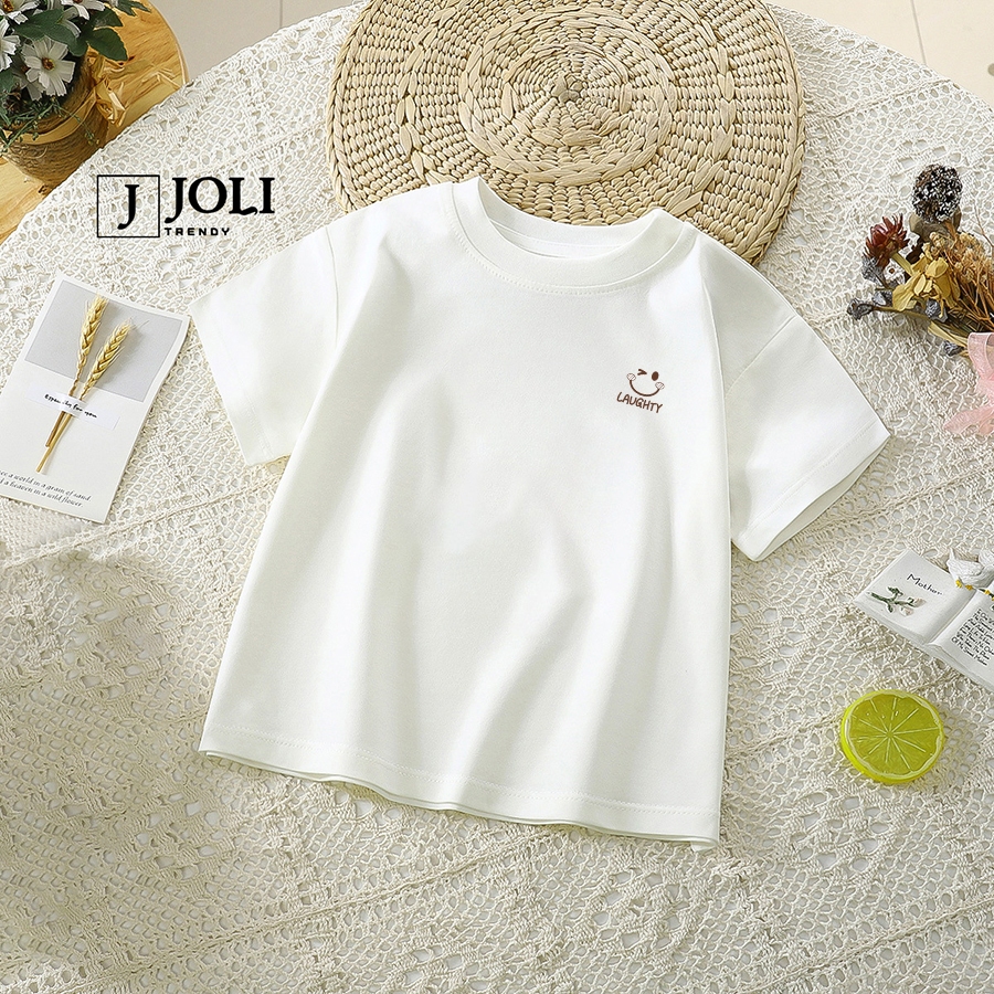 Áo Thun Baby Tee Nữ By JOLI Mã BT BST01 In Hình Chất Cotton Co Giãn Thoáng Mát Phong Cách Hàn Quốc J Joli Trendy | BigBuy360 - bigbuy360.vn
