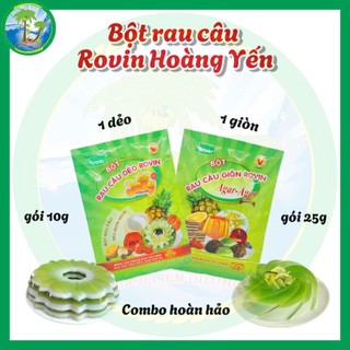 Rau câu giòn/ dẻo Rovin Hoàng Yến