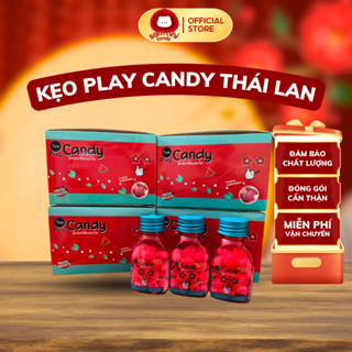 COMBO 6 Hũ Kẹo Thái Lan Play Candy Vị Dưa Hấu 22g/lọ