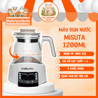 [BH 18 Tháng] Ấm Đun Nước - Máy Hâm Sữa - Giữ Nhiệt MISUTA - Chỉnh Nhiệt Độ, Giữ Nhiệt 24h, Có Khử Clo