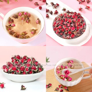 Hoa hồng Tây Tạng 100g, nụ hoa hồng sấy lạnh, trà hoa dưỡng nhan, giảm căng thẳng, bổ khí huyết