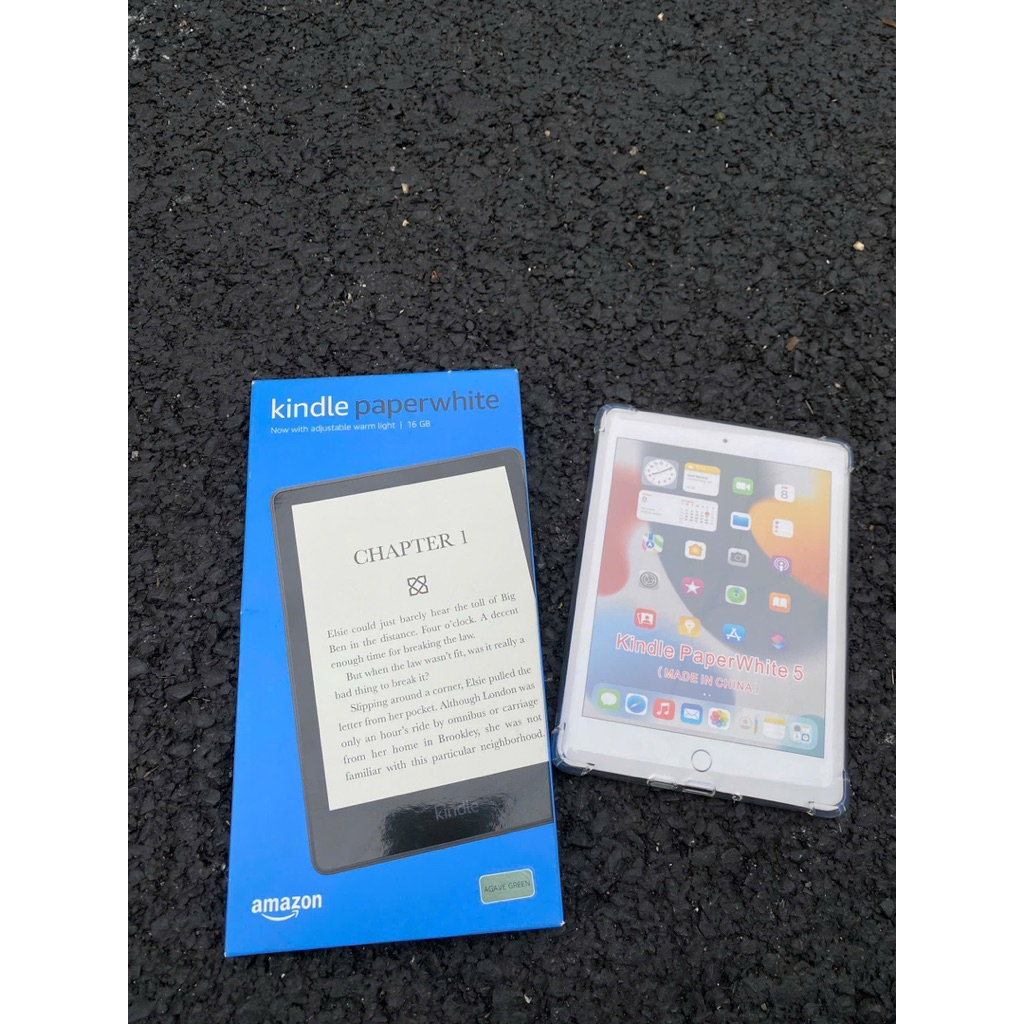 Ốp silicon Kindle paperwhite gen 5 ( 11th - 2021 ) - tặng kèm miếng dán màn hình