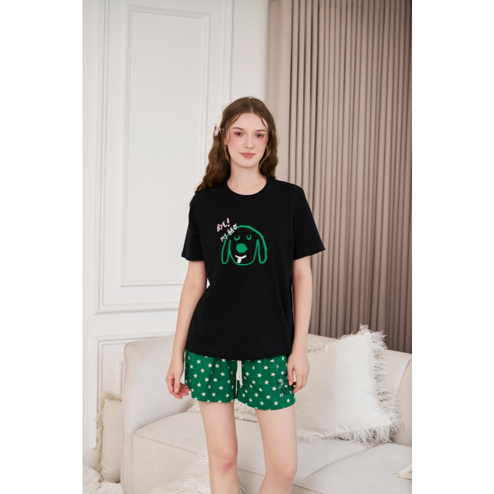 BỘ NGỦ NỮ CHÍNH HÃNG BAMBI - Set Pijama Lovely BAMBI – CT19