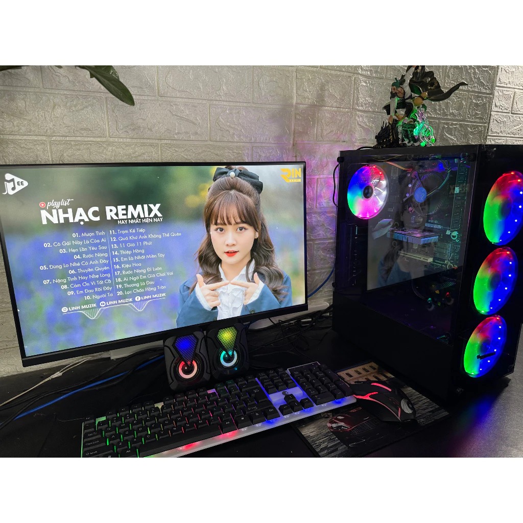 Bộ Máy Tính Case PC Chơi Game (H81,i3 4160, i5 4570, i7 4770 Ram 8G, SSD 128G, VGA GTX 650 BẢO HÀNH 12-36 THÁNG | BigBuy360 - bigbuy360.vn