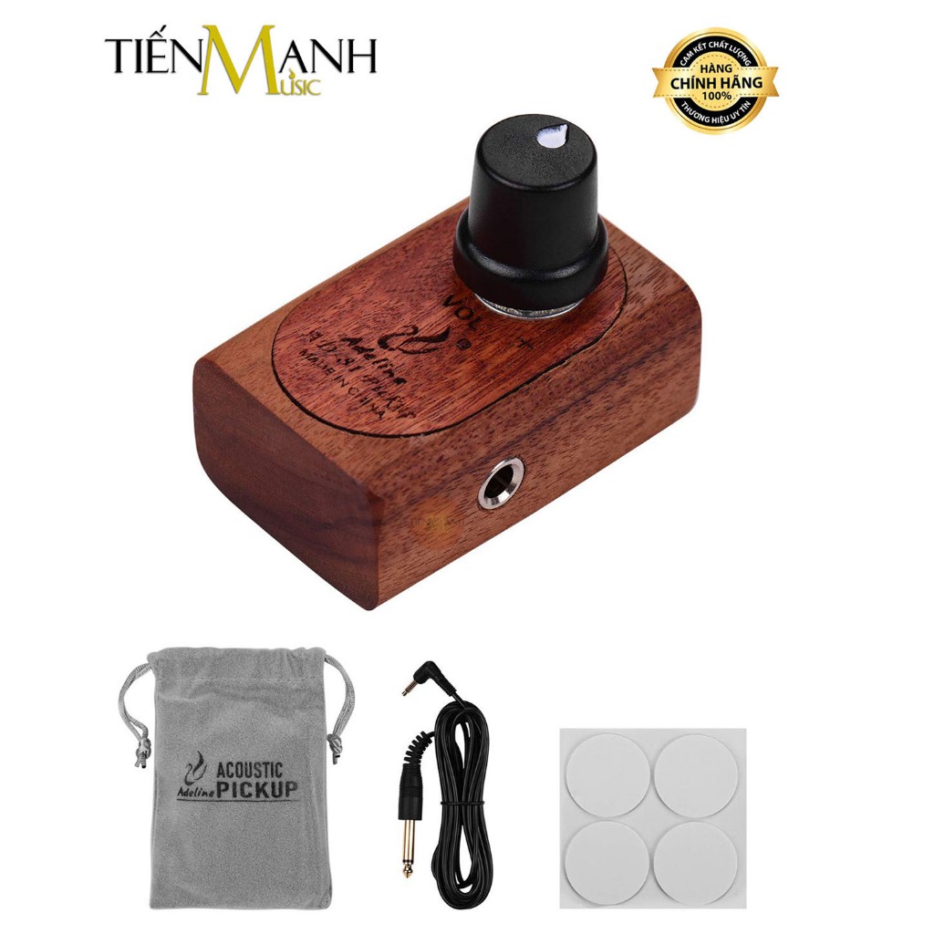 Pickup Nhạc Cụ 1 Đầu Thu Adeline AD81 - Bộ Thu Âm Thanh Đàn Guitar, Ukulele, Violin, Kalimba, Drum, 