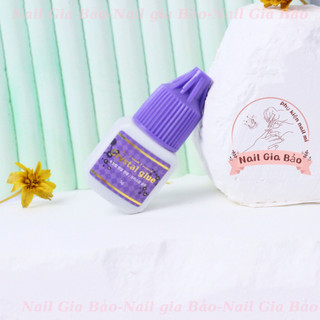 [ Giá Hủy Diệt ] Keo nối mi Crystal Glue Tím Chính Hãng - Khô 2-3s (5ml), keo nối mi, Dụng Cụ Nối Mi ( Gia Bảo )