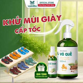 Bình Xịt Thơm Khử Mùi Hôi Giày Dép VUATINHDAU 100ml/300ml/500ml Làm Sạch, Diệt Khuẩn