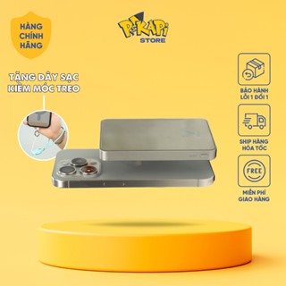 [Tặng dây sạc] Pin Sạc Dự Phòng Không Dây Từ Tính Siêu Mỏng 5000mAh – Có dây 20W