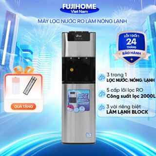 Máy lọc nước RO 5 cấp lọc tích hợp nóng lạnh cao cấp FujiE WPD5400C Nhập Khẩu, 3 vòi công nghệ làm lạnh BLock lạnh sâu