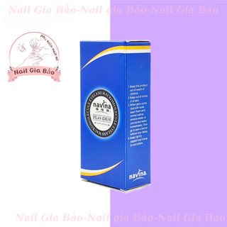 Keo Dán Lông Mi Giả Navina Khô Nhanh Mùi Siêu Dính 15ml - Chai Keo Nối Mi Navina Chính Hãng ( Gia Bảo )