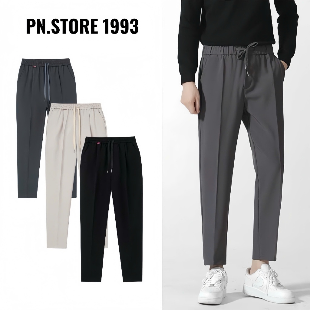 QUẦN ÂU PN.STORE 1993 Form Đứng Chất Tuyết Hàn Menswear Nam Có Túi