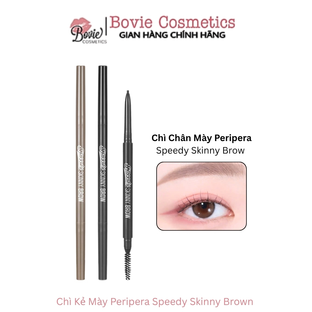 Chì Kẻ Mày Siêu Mảnh Peripera Speedy Skinny Brow 0.05g