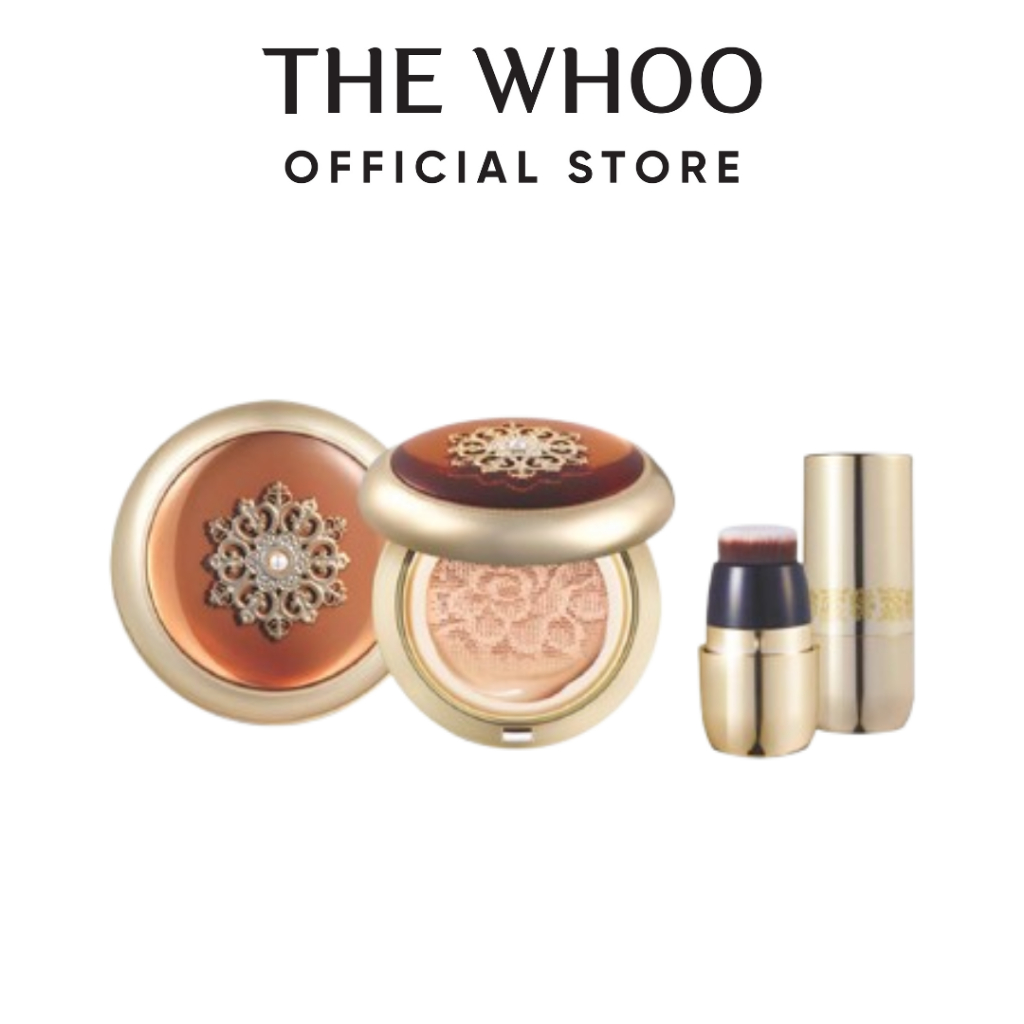 [THE WHOO OFFICIAL] [Tặng 1 lõi] Phấn nước trang điểm chống nắng, chống lão hóa Cheongidan Essence Cushion SPF50+/PA+++ | BigBuy360 - bigbuy360.vn