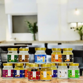   YẾN 50%   ComBo 50 HŨ Yến 50%  Yến chưng NGUYỄN GIA   Mix 7- 10 VỊ    hũ =70ml      yến chưng 