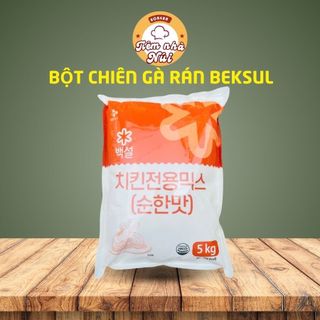   HÀNG CHUẨN  BỘT CHIÊN GÀ RÁN HÀN QUỐC BEKSUL CHÍNH HÃNG CHUẨN VỊ KFC CJ FOODS - 5KG 