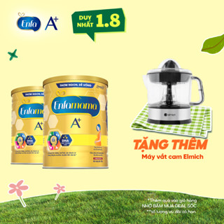 Bộ 2 sữa Bầu Enfamama A+ - Hương Chocolate 830g/lon