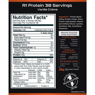 Gói 1Kg Dùng Thử Rule One Protein Bột Sữa