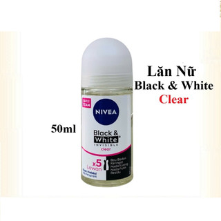 Lăn khử mùi Nivea nữ trắng mịn 50ml