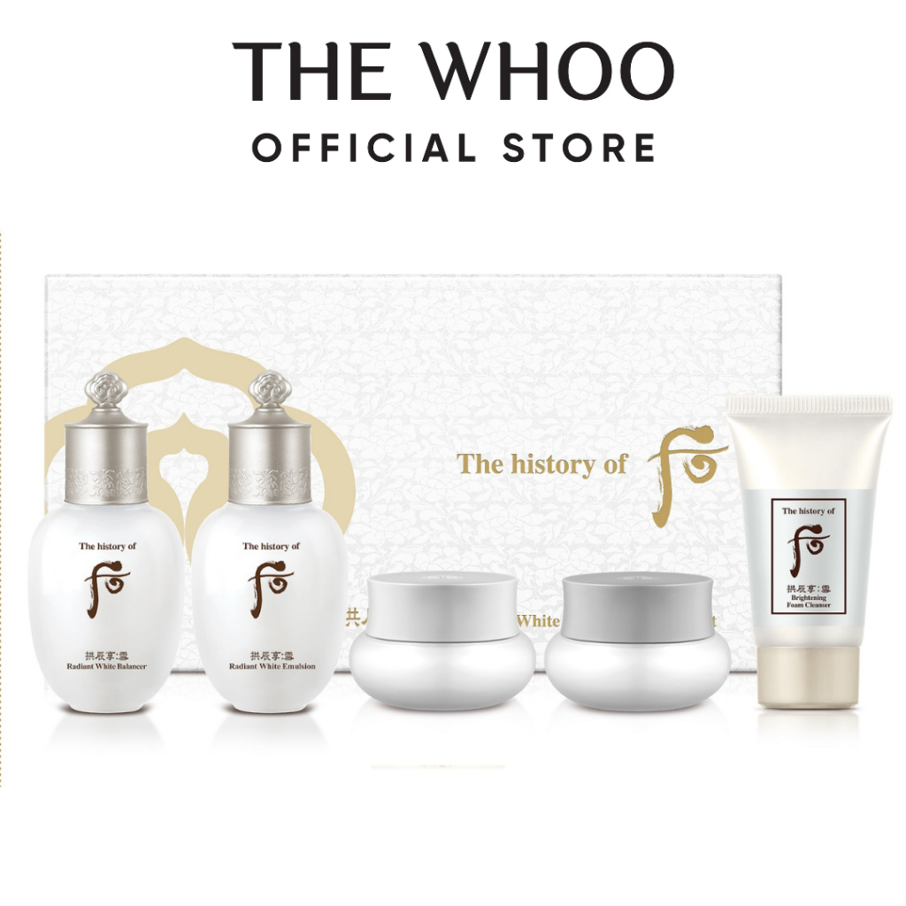 [HB GIFT] Bộ dưỡng trắng 5 bước The history of Whoo Gongjhyang Seol