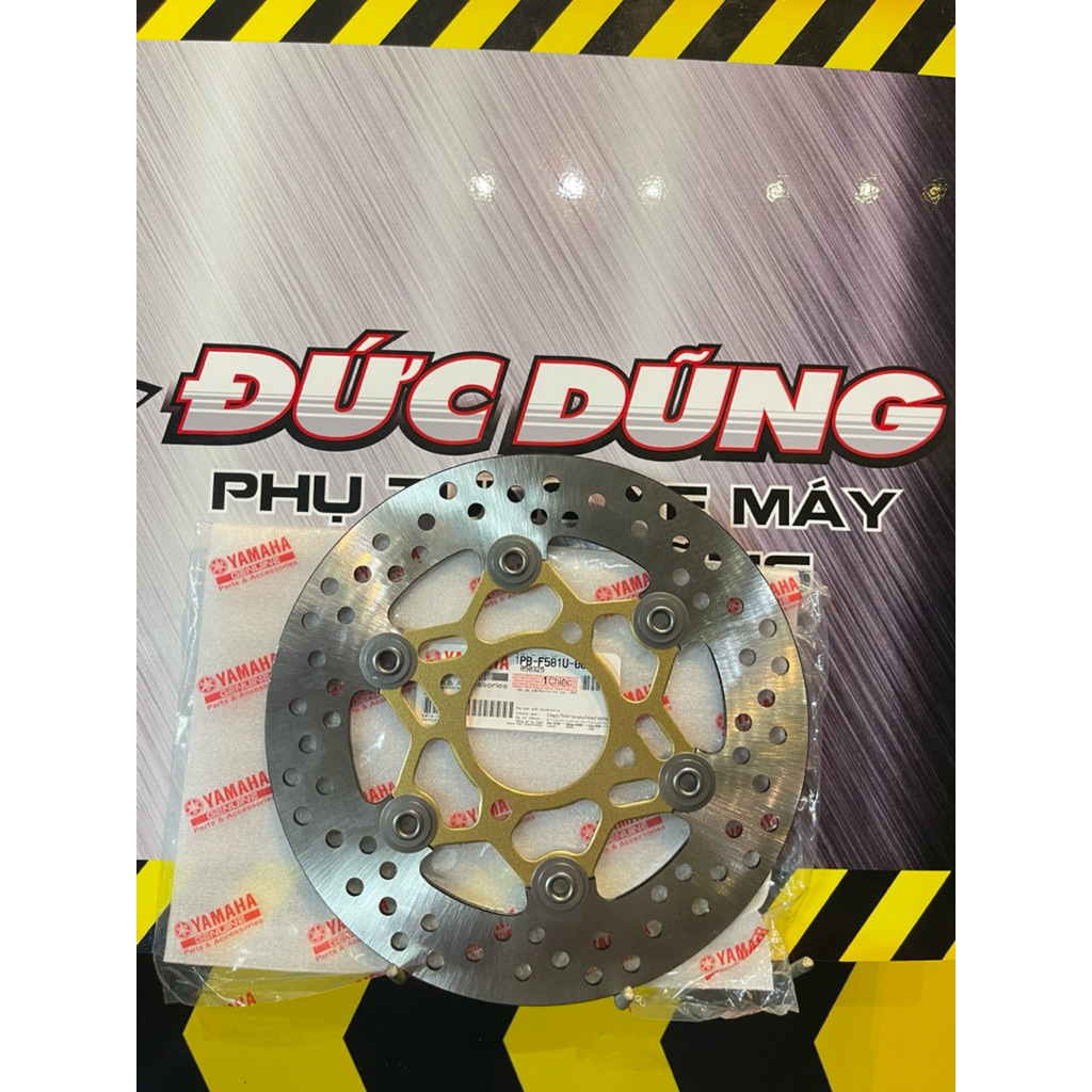 Đĩa Thắng Exciter 135 trước sau có ốc