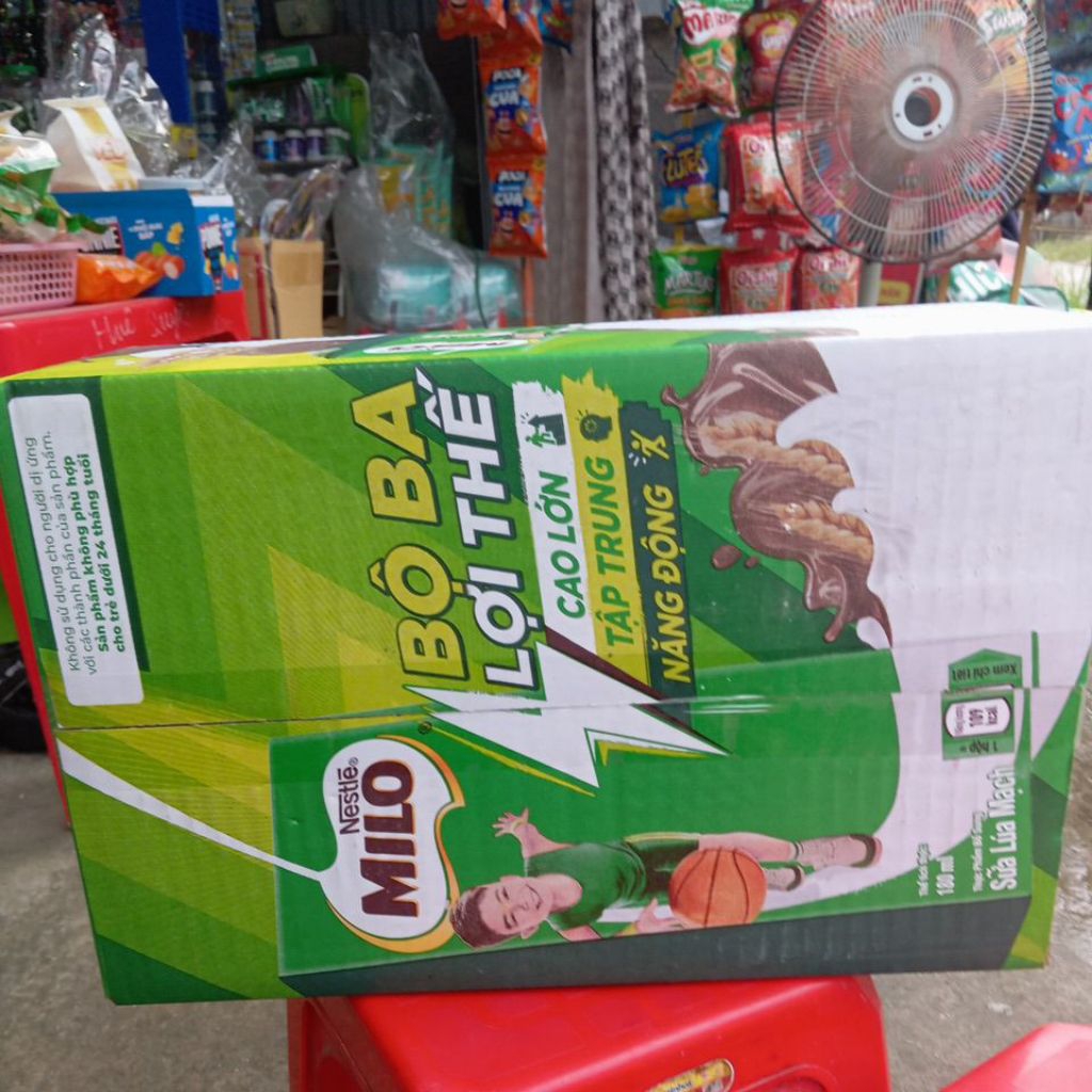 sữa lúa mạch Milo 180ml,110ml