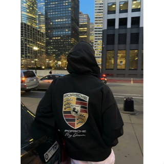 Áo hoodie zip/ áo hoodie PORSCHE Nam Nữ Chất nỉ Bông Cao Cấp Chuẩn Form Unisex Chính Hãng Xịn Xò