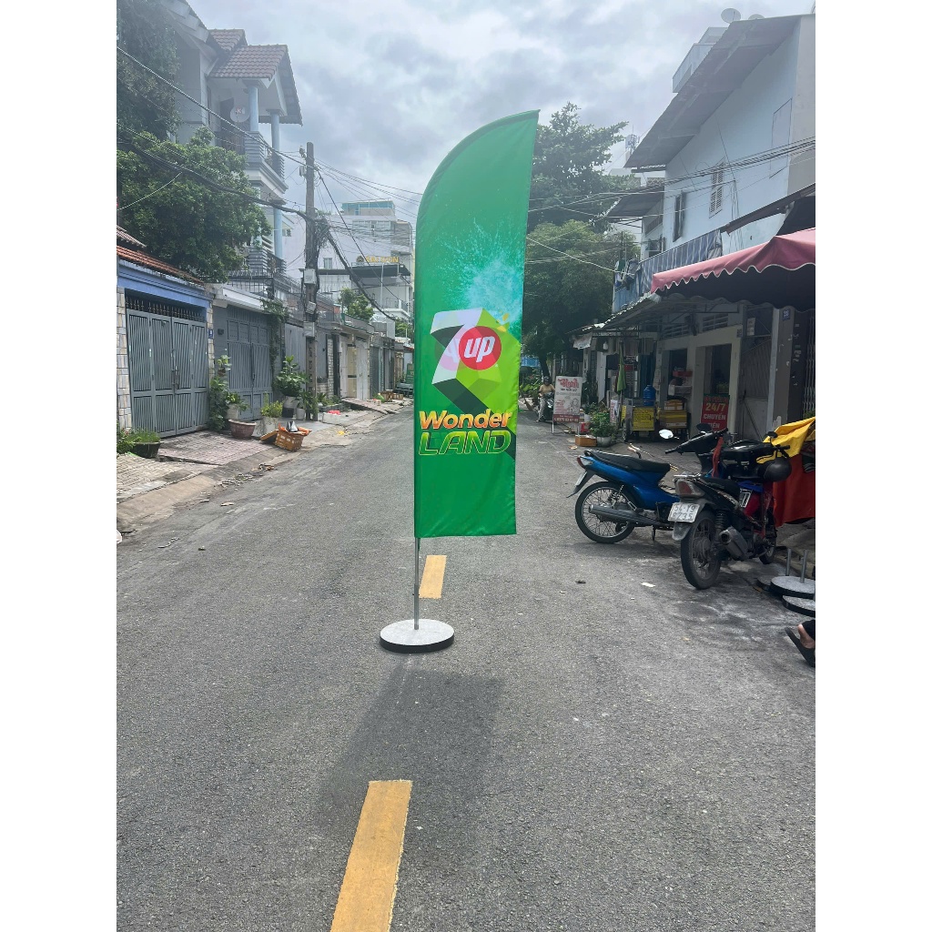 CỜ PHƯỚN 2M7 ( CỜ QUẢNG CÁO )