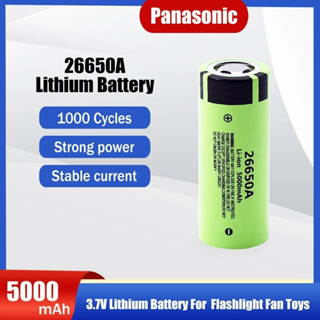 Panasonic 3.7V Pin Sạc 26650 Cell Pin dung lượng 5000mAh - Mới 100% lithium 10 A Đầu Bǎng/Đầu nhọn Pin Chính Hãng Japan