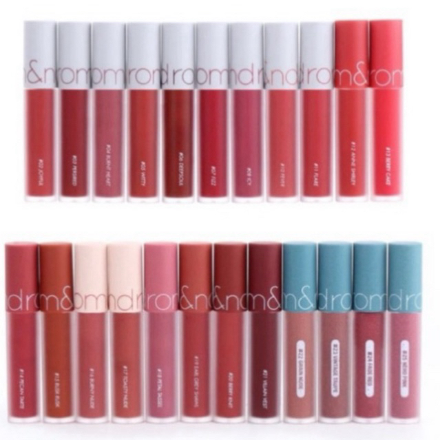 [AUTH 100%] SON KEM LÌ ROM&ND ZERO VELVET TINT
