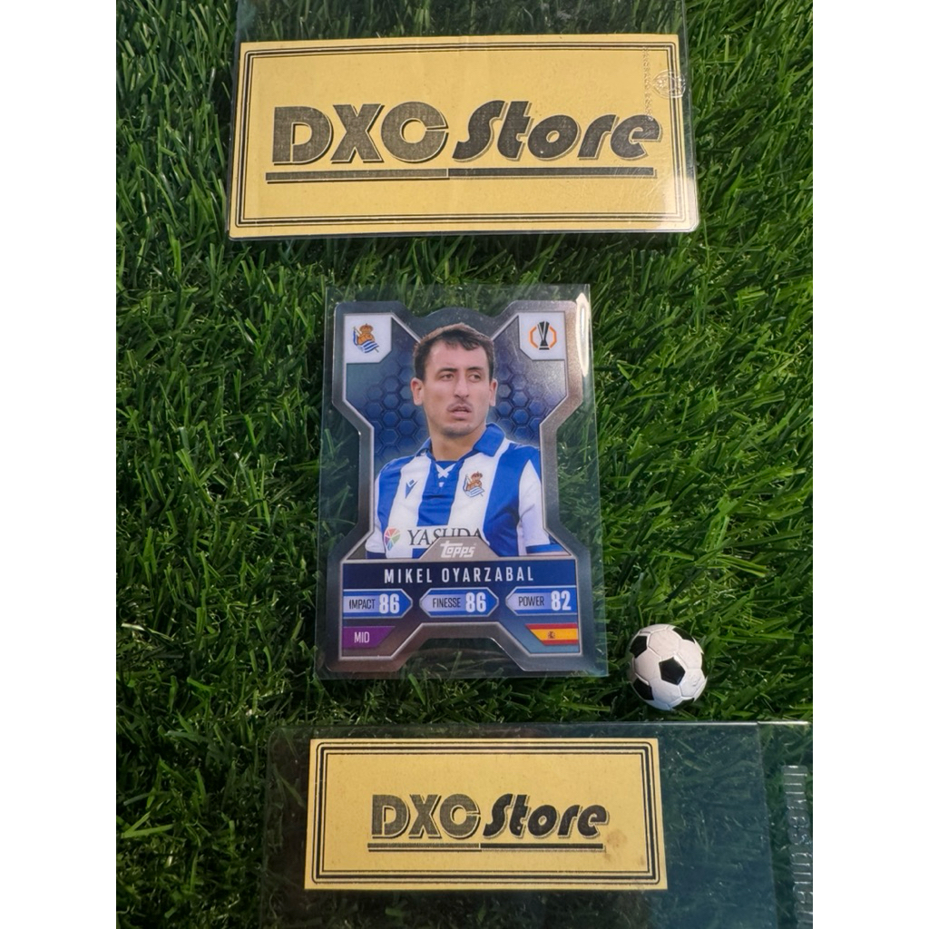 [ CHÍNH HÃNG ] - CHROME X - TOPPS MATCH ATTAX EXTRA 2024/2025 - MIKEL OYARZABAL (REAL SOCIEDAD)