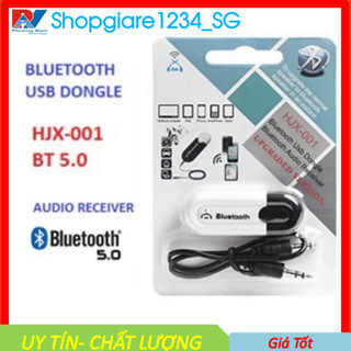  Usb Bluetooth ✨Free Ship✨ Usb Bluetooth 5.0 HJX-001- Tạo Bluetooth Cho Loa Amply- Full box 