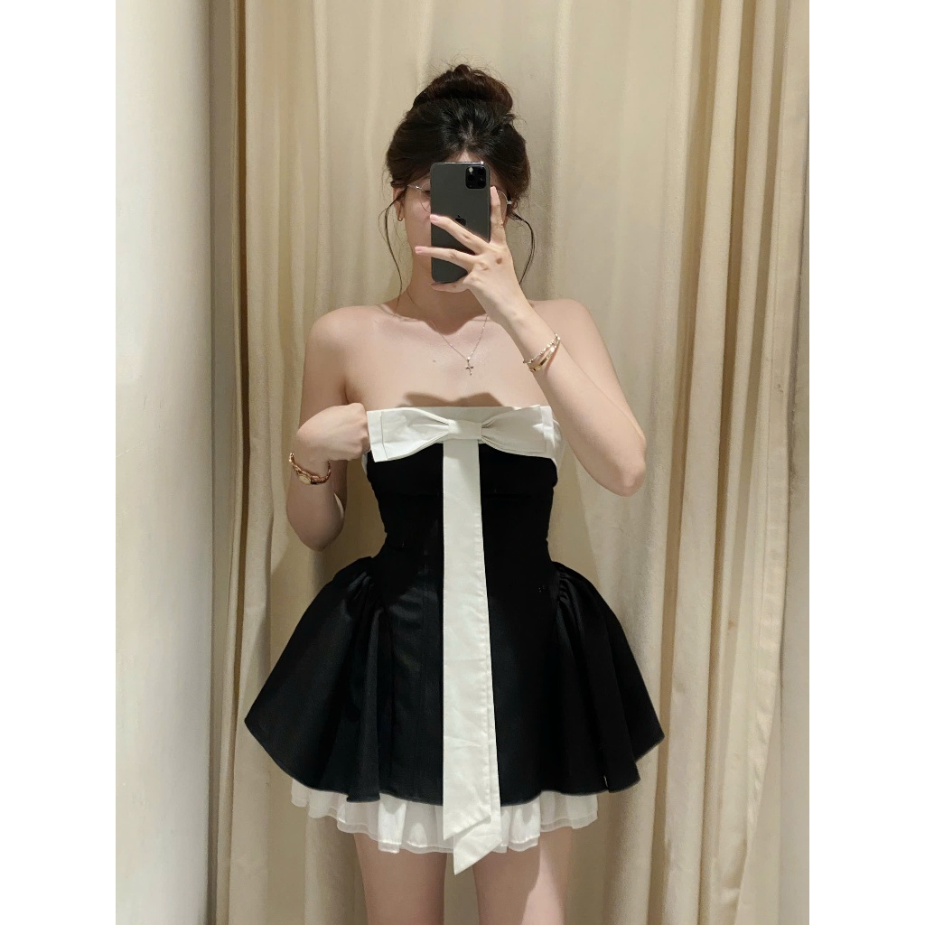 Motphimshop ĐầmXòe Dự Tiệc Sang Trọng - KOSI DRESS