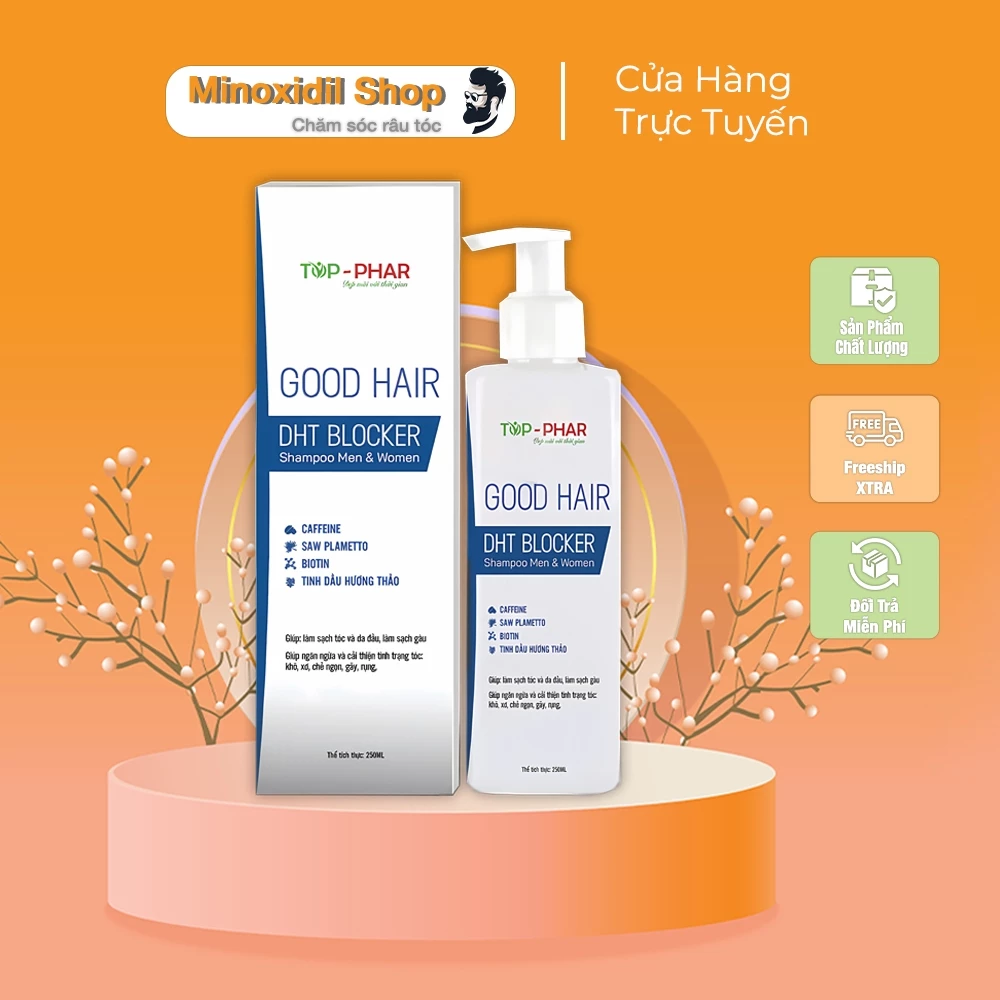 Dầu Gội Mọc Tóc Good Hair DHT Blocker 250ml