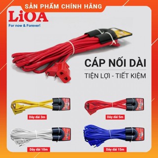 Cáp nối dài LiOA 3m 5m 10m 15m - Ổ dây điện kéo dài đa năng 